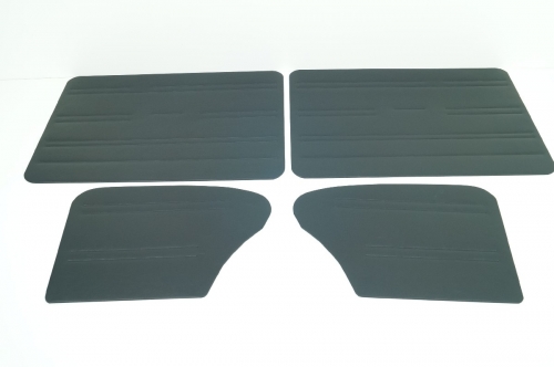 Forro Porta (Kit Forro Diant/Tras) Fusca 78/... (Preto)