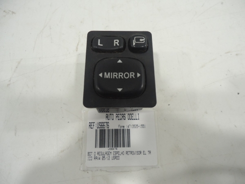 Botao Regulagem Espelho Retrovisor Elétrico Rav4 05/12 Usado