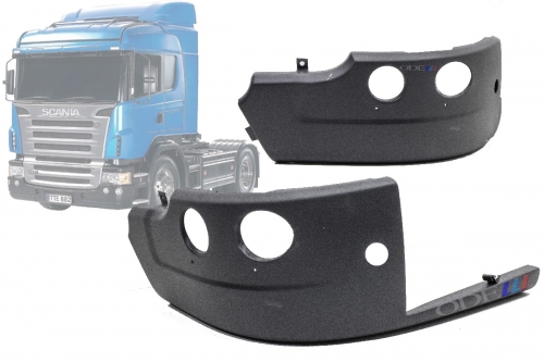 Para-choque Dianteiro Scania S6 Cinza Ponteira Le