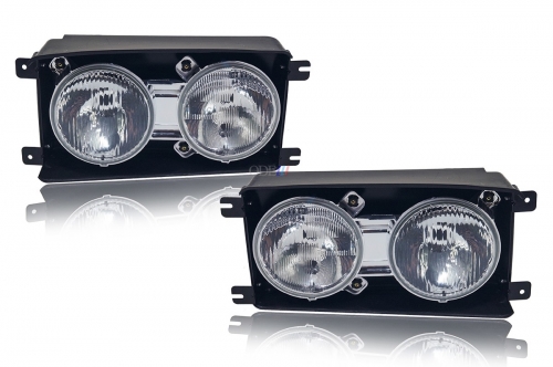 Kit Farol  Mb 914/712c/1215c/1714/1618/2428/2433 Fortluz 2 Peças