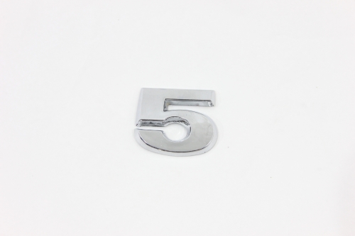 Emblema '5' Vw 15/... Cromado