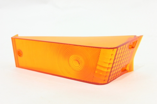 Lente Lanterna Diant F-1000 a F-4000 .../92 Plast Ambar Le