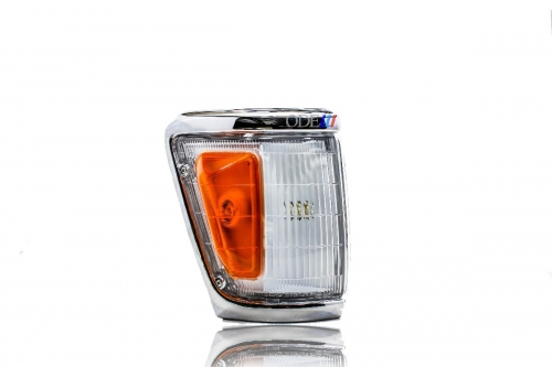 Lanterna Diant Hilux Sr5 4x4 92/01 C/ Aro Cromado (Moldura Larga) Ld