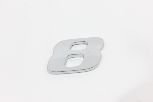 Emblema '8' Cromado Mb Axor Atego Accelo