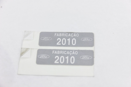 Emblema Ford Fabricação 2010 (Par) Ford Universal 2010-2010 Usado (075)