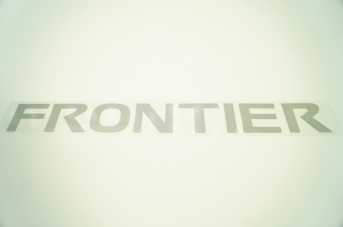 Emblema 'Frontier' 13/... Longarina Teto Prata