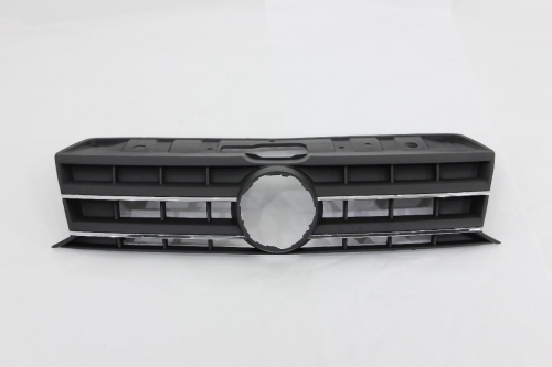 Grade Amarok 14/... (Preta) com Friso Cromado Original