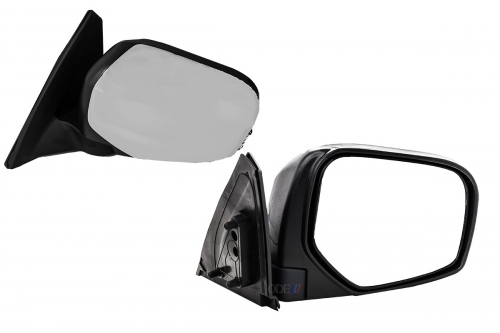 Espelho Retrovisor Manual L200 Triton 08/... Cromado Ld