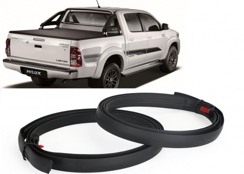 Friso Teto Hilux Cabine Dupla 05/15 C/ Dupla Face (Par)