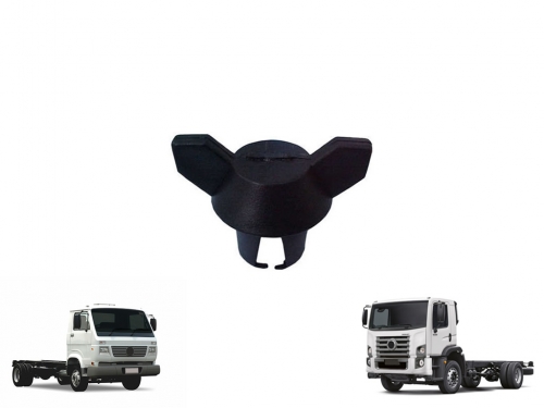 Borboleta (Porca) Fixação Tampa Bateria Vw Caminhão