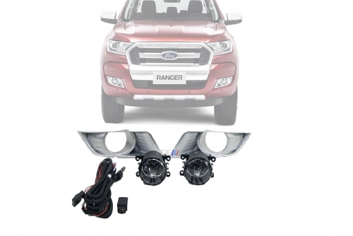 Farol Auxiliar Ranger 16/19 Kit 6 Peças