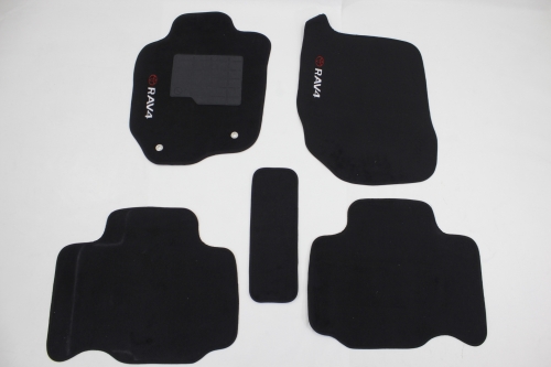 Tapete Cabini Rav4 13/... (5 Peças) Preto (Carpete)