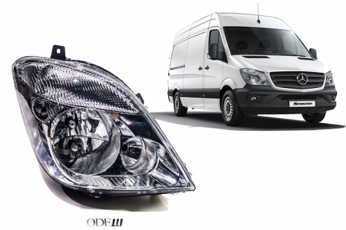 Farol Dianteiro Sprinter C/Farol Auxiliar 12/17 Ld