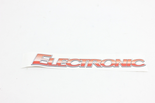 Emblema Mb 'Eletronic' Laranja