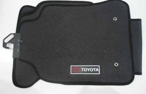 Tapete Cabine Hilux 12/15 Cabine Dupla Pvc (3 Peças)