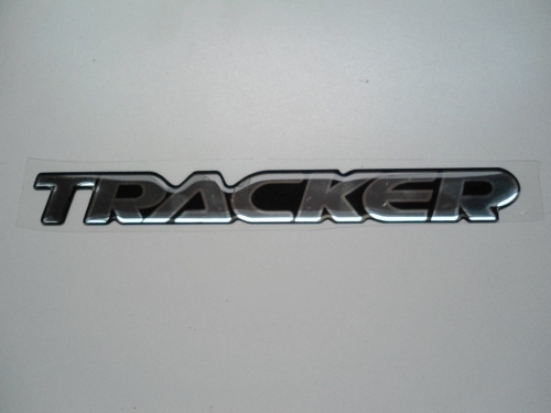 Emblema 'Tracker' Prata