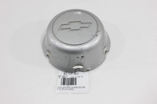 Calota Centro Roda S10 Blazer 95/03 Prata com Detalhes Riscados Usado