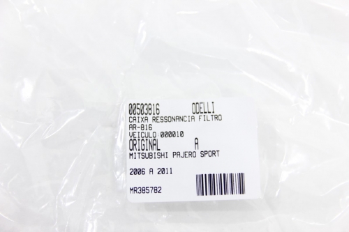 Caixa Ressonância Filtro Ar Mitsubishi Pajero Sport 2006-2011 Usado (816)