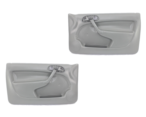 Kit Forro Porta Gol Parati 2 Portas G2/G3 Diant (Cinza)