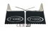 Badana Dianteira F-1000 Material Pesado Inox C/ Logo