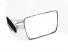 Espelho Retrovisor Corcel 1 Belina Galaxie Landau Maverick (Aluminio Polido)