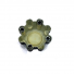 Kit Calota Centro Roda Ford F-250 F-350 + Emblema Preta