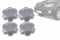 Kit Calota Roda Hilux 2005 / 2008 Prata 4 Peças