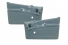 Kit Forro Porta Mb 712c/914c/1620/1622/2638/1218/1718/1318/1215 (S/ Tecido) Cinza 2 Peças