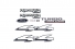 Kit Emblema Ranger 'Turbo Power Stroke' 4x4 2003/2004