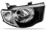 Farol L200 Triton Hpe 08/10 Gls/Xb/Hls 11/16 Cristal Ld
