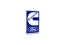 Emblema 'Cummins Ford' F-250 F-350 F-4000 99/... Cargo Resinado