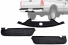 Kit Pisante Para-choque  F-250 Cromado 99/12