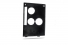 Moldura Painel Instrumentos Lateral Cargo 85/01 Preto Ld