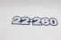 Emblema "22-260" Vw Grande Capo