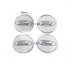 Emblema Calota Centro Roda F-250 F-350 Cromada