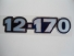 Emblema '12-170' Pequeno