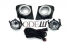 Farol Auxiliar Triton Sport 17/19 com Aro Prata Kit