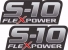 Emblema 'S10 Flex Power' 2009 Advance (2º Linha)