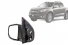 Espelho Retrovisor S10 Trailblazer 12/... Elé Cromado C/ Pisca Le
