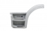 Paralama Cabine Diant Mb Atego 1315/1418/1518/1718/1725/1728/2425/2428  Ld Fibra Rtm (Igual Original)