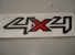 Emblema '4x4' Ranger 13/... Preto (Par)