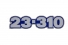 Emblema '23-310 Grande Resinado 02/05