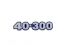 Emblema '40-300 Grande Resinado