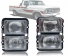 Kit Farol Dianteiro F-1000  F-22000 72/92 2 Peças