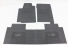 Tapete Cabine Frontier 08/12 4x4 Cabine Dupla (3 Peças) Borracha Padrão Original