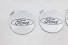 Emblema Calota Centro Roda F-250 F-350 Cromada