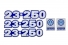 Kit Emblema Vw 23-250 Resinado 2004 /2005