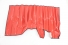 Tapete Liso Inteiriço D60 e D70 Vermelho