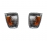 Par Lanterna Diant Hilux Sr5 4x2 92/01 C/Aro Cromado