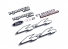 Kit Emblema Ranger 'Turbo Power Stroke' 4x4 2003/2004